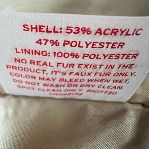 Wondershop Faux Fur Cape - Gray and Brown - Picture 8 of 8